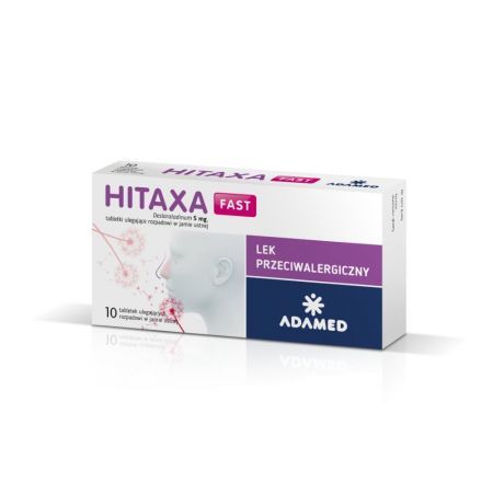 HITAXA FAST 5 mg, 10 tabletek