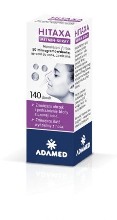 HITAXA METMIN SPRAY, 140 dawek