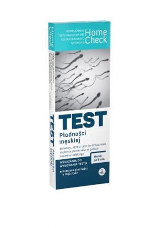 HOME CHECK test PŁODNOŚCI MĘSKIEJ, 1 sztuka