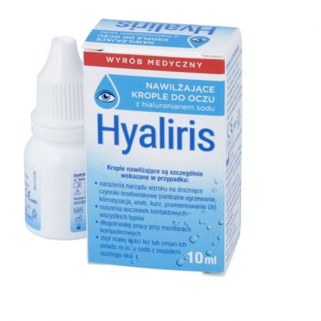 HYALIRIS ZDROWE KORZYŚCI krople do oczu, 10 ml