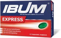IBUM EXPRESS 400 mg, 12 kapsułek
