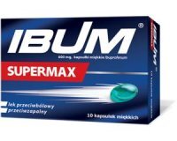 IBUM SUPERMAX 600 mg, 10 kapsułek