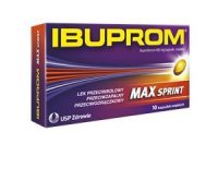 IBUPROM MAX SPRINT 400 mg, 10 kapsułek