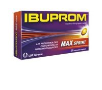 IBUPROM MAX SPRINT 400 mg, 20 kapsułek