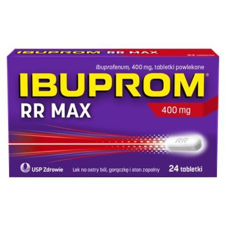 IBUPROM RR MAX 400 mg, 24 tabletki
