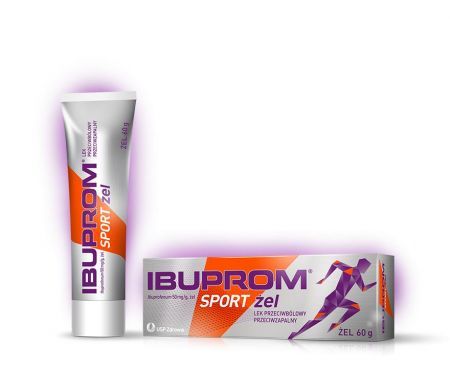 IBUPROM SPORT 50 mg/g, żel 60 g