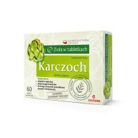 ZIOŁA W TABLETKACH KARCZOCH, 60 tabletek