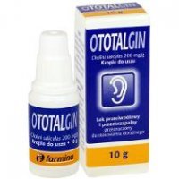 OTOTALGIN krople do uszu, 10 g
