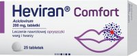 HEVIRAN COMFORT 200 mg, 25 tabletek