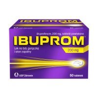 IBUPROM 200 mg, 50 tabletek