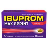IBUPROM MAX SPRINT 400 mg, 20 kapsułek