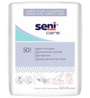 SENI CARE myjki niepodfoliowane jednorazowe, 50 sztuk