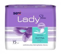 Wkładki urologiczne dla kobiet SENI LADY SLIM EXTRA, 15 sztuk