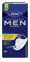 TENA MEN ACTIVE FIT (LEVEL 2) wkładki na nietrzymanie moczu dla mężczyzn, 20 sztuk
