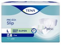 TENA SLIP PROSKIN SUPER pieluchomajtki rozm. L 92-144 cm, 30 sztuk