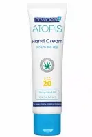 NOVACLEAR ATOPIS krem do rąk z organicznym olejem konopnym SPF 20, 50 ml
