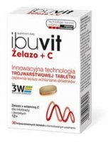 IBUVIT ŻELAZO+C, 30 tabletek