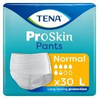 TENA PANTS PROSKIN NORMAL majtki chłonne rozm. L 100-135 cm, 30 sztuk