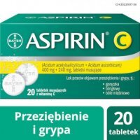 ASPIRIN C, 20 tabletek musujących