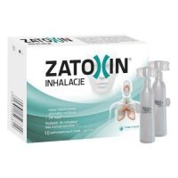 ZATOXIN INHALACJE, 10 fiolek po 3 ml