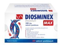 DIOSMINEX MAX 1000 mg, 60 tabletek