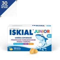 ISKIAL JUNIOR, 30 kapsułek do żucia