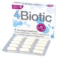 4 BIOTIC ZDROWE KORZYŚCI, 15 kapsułek