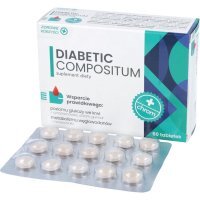 DIABETIC COMPOSITUM ZDROWE KORZYŚCI, 60 tabletek