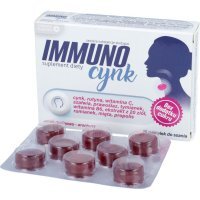 IMMUNO CYNK ZDROWE KORZYŚCI, 16 pastylek do ssania