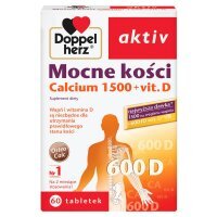 DOPPELHERZ AKTIV MOCNE KOŚCI, 60 tabletek