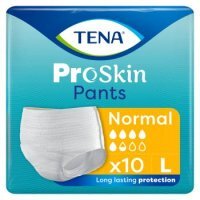TENA PANTS PROSKIN NORMAL majtki chłonne rozm. L 100-135 cm, 10 sztuk