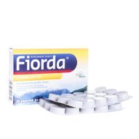FIORDA o smaku cytrynowym, 30 pastylek do ssania