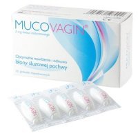 MUCOVAGIN globulki dopochwowe, 10 sztuk