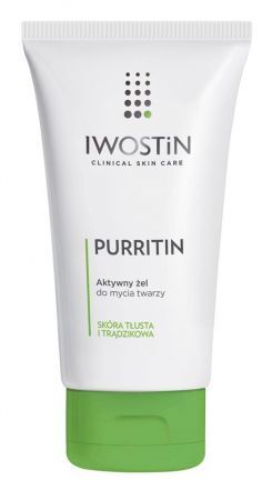 IWOSTIN PURRITIN aktywny żel do mycia twarzy, 150 ml