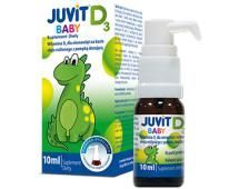 JUVIT BABY D3 KROPLE Z POMPKĄ, 10 ml