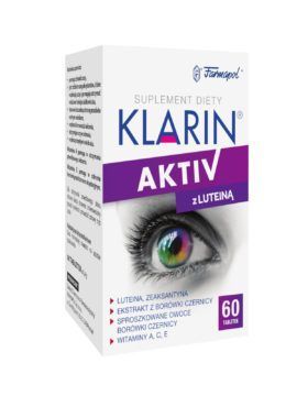 KLARIN AKTIV z luteiną, 60 tabletek