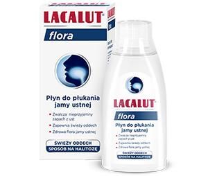 LACALUT FLORA płyn do płukania jamy ustnej, 300 ml