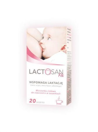 LACTOSAN FIX mieszanka ziołowa, 20 saszetek
