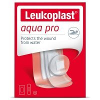 LEUKOPLAST AQUA PRO plaster z opatrunkiem mix, 20 sztuk