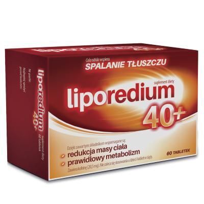 LIPOREDIUM 40+, 60 tabletek