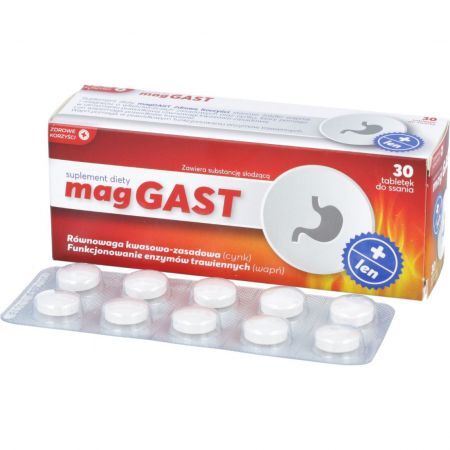 MAGGAST ZDROWE KORZYŚCI, 30 tabletek do ssania