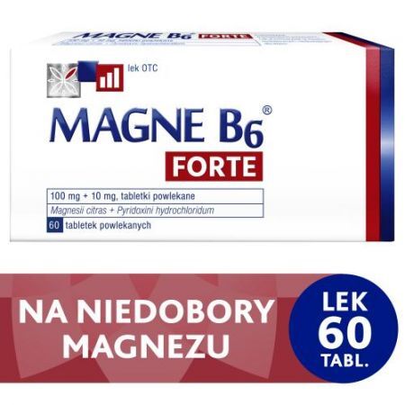 MAGNE B6 FORTE, 60 tabletek