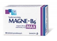 MAGNE-B6 MAX, 50 tabletek