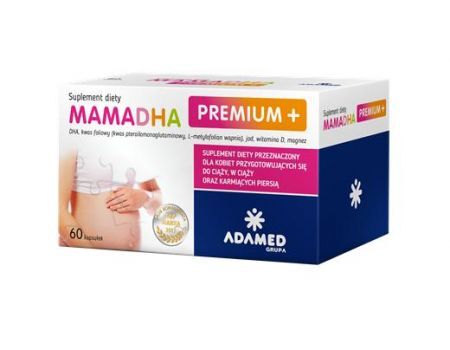 MAMADHA PREMIUM+, 60 kapsułek