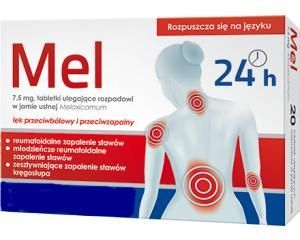 MEL 7,5 mg, 10 tabletek