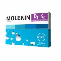 MOLEKIN D3+K2, 45+15 tabletek gratis