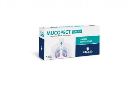 MUCOPECT CONTROL 375 mg, 30 kapsułek