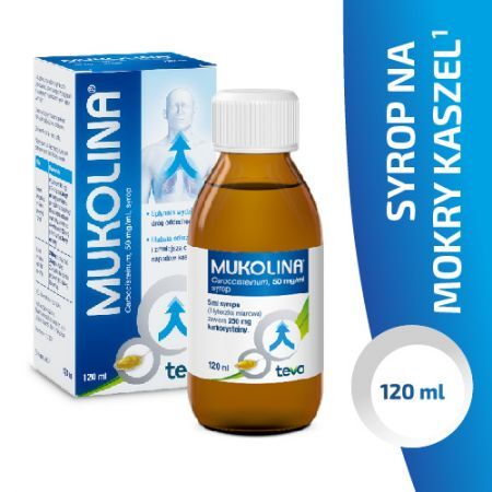 MUKOLINA 50 mg/ml, 120 ml