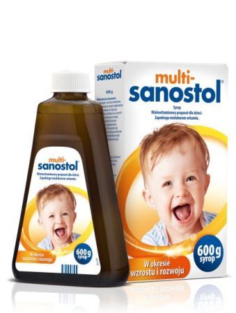 MULTI SANOSTOL syrop, 600 g