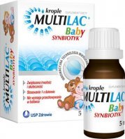 MULTILAC BABY synbiotyk krople, 5 ml
